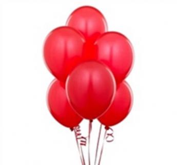 Balon Kırmızı Renk 100 Adet